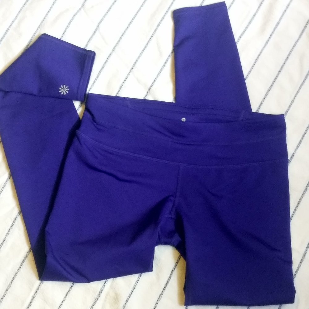 Athleta Mid rise Full Length Yoga Leggings